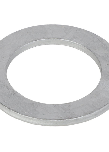 Introducing the AGCO | Flat Washer - Sn3095, a flat, circular metal washer with a central hole, designed by AGCO for hardware applications to distribute load or secure fasteners.