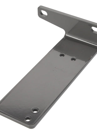 The AGCO Bracket - Acw0788880 is an L-shaped metal bracket with multiple holes designed for versatile mounting.