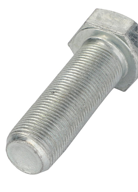 A close-up image of the AGCO Hex Cap Screw - La15988321, featuring a silver hex head and threaded shaft, on a white background.