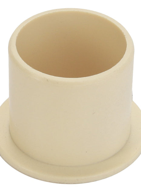 The AGCO | Bush - Acp0337420 is a cylindrical beige plastic bushing featuring a flanged end. No current product description available.