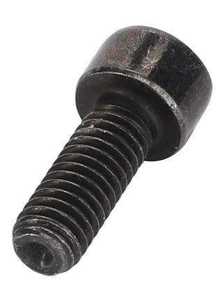 Introducing the AGCO | Socket Head Setscrew - Acw0937960 by AGCO: a black metal hex socket cap screw featuring a cylindrical head and a threaded shaft.