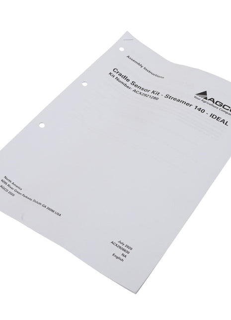 Instruction manual for the AGCO Assembly Instruction - Acx2926630, dated July 2020, on a plain white background. No current product description information is available.