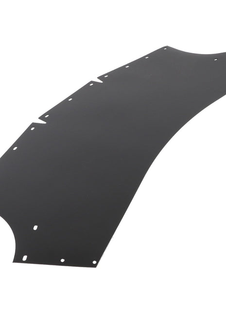 A black, curved AGCO | CANVAS - D28885344 piece of material with multiple small holes along the edges, displayed against a white background. No current product description information is available.