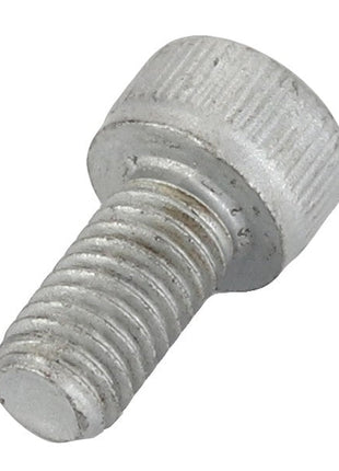 Close-up of a single AGCO Hex Socket Head Capscrew - 3009270X1 with a cylindrical head and threaded shaft, set against a white background. No current product description available.