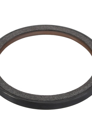 A large, circular rubber gasket from AGCO called the Shaft Seal - Acp0436790, featuring a gray inner ring and brown detailing along the inner edge.