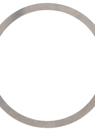 The AGCO DISC - F718301020150 features a sleek, flat metallic ring with a smooth, circular shape and thin profile, beautifully set against a pristine white background.