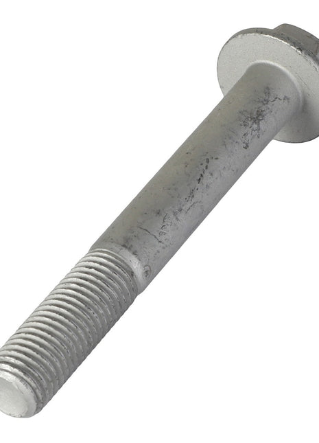 A close-up of the AGCO Hexagon Flange Bolt - 3009247X1, featuring a hexagonal head and threaded shaft, isolated on a white background.
