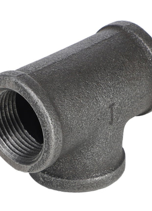 A black cast iron pipe tee fitting with three threaded openings, available under the brand name AGCO. This product, named AGCO | TEE - AG551813, currently has no additional description information available.
