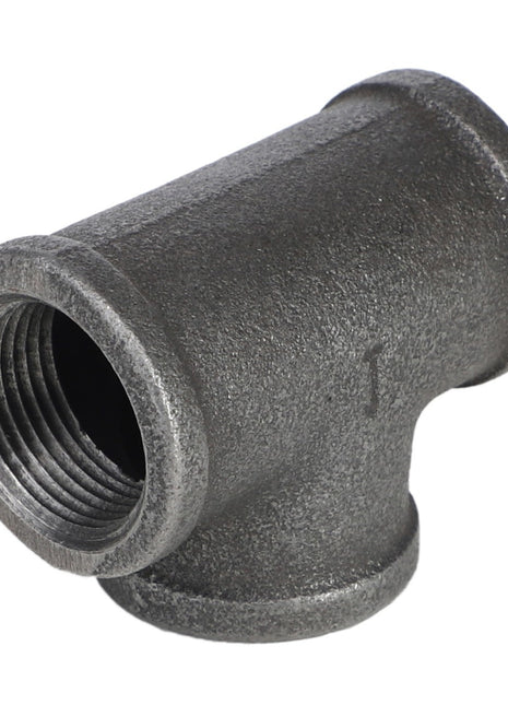 A black cast iron pipe tee fitting with three threaded openings, available under the brand name AGCO. This product, named AGCO | TEE - AG551813, currently has no additional description information available.