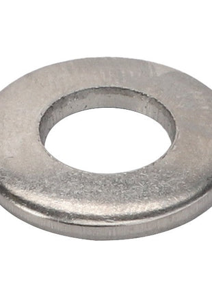 A close-up image of the AGCO | Washer - Acw6162720, a silver metal washer with a central hole; no current product description information is available.