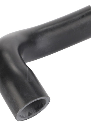 The AGCO | Air Pipe - Acw0417530 is a durable black rubber hose featuring a curved design and a larger end, making it ideal for automotive or machinery applications.