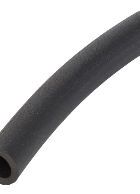 The product "AGCO | Hose - Acw034948A" from the brand AGCO is a black, curved rubber tube with a small diameter and hollow interior, but no current product description information is available.
