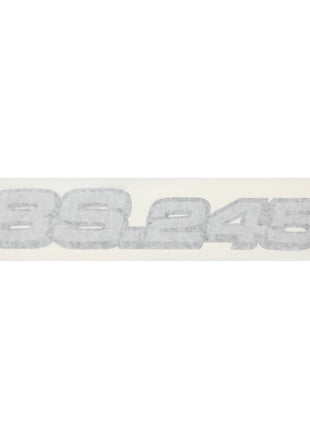 A gray, semi-transparent number decal reading "85.245" against a plain white background gives off a minimalist and modern vibe. Labeled as the AGCO | Decal - Acx241654A by the brand AGCO, no additional information is available.
