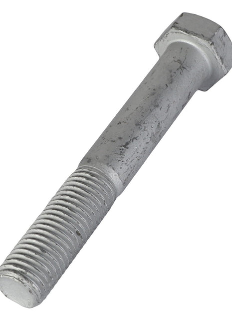 A close-up of the AGCO Hexagonal Bolt - Acw0885130, featuring a threaded shaft and a hexagonal head. No current product description information is available.
