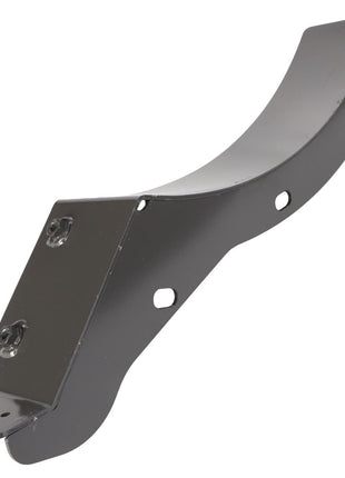 AGCO | Cover Support - Acx2545860: A curved black metal bracket from AGCO, featuring multiple holes and mounting points. No additional product description information is available at this time.