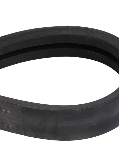 The AGCO | Belt - Acw2531030 is a durable black rubber belt featuring a flat outer surface, ideal for use in automotive engines or various machinery applications.