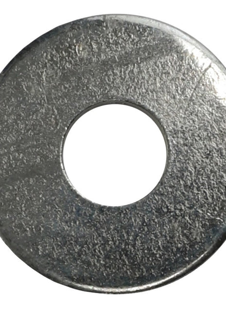 A close-up view of the AGCO Disc - 0910-80-18-00, a metal washer featuring a central hole, typically used in construction or mechanical assemblies. No current product description information is available for this item.