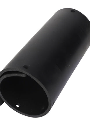 An AGCO Access Door - Acp0006360, appearing as a cylindrical black plastic tube with an open end and holes along the side, displayed against a white background.