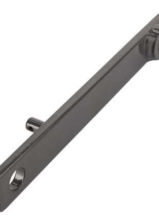 The AGCO | ARM - D28786092 is a metallic rectangular bracket with a cylindrical protrusion and several holes, likely used for mounting or structural support. Currently, no product description information is available.