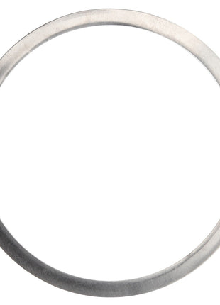 The AGCO | SPACER - D46171900 is a circular metal washer branded by AGCO, featuring a smooth surface and a central hole. It is typically used to distribute the load of a threaded fastener.