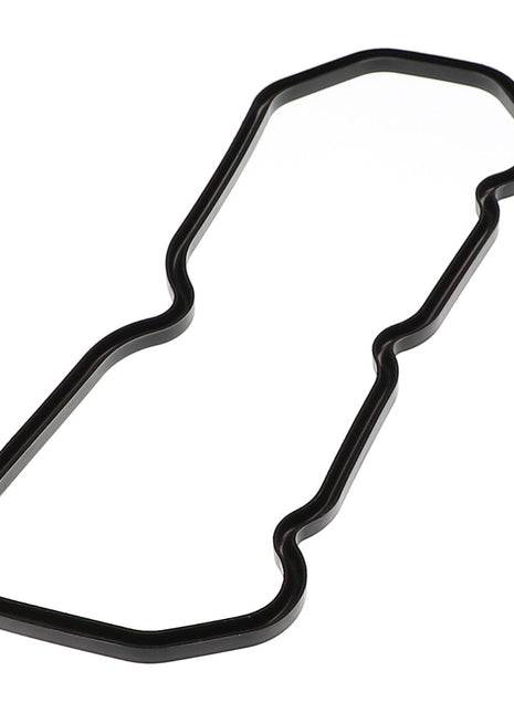 The AGCO Cover Gasket - Acp0425360 is an irregularly-shaped black rubber gasket. No current product description is available.