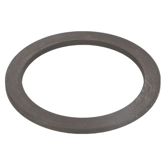 Image of a flat, circular metal washer with a large central hole, viewed from above on a white background, ideal for use in Valtra Models. This is the AGCO Washer - 3799345M1.