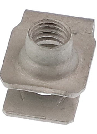 A metal square nut with a threaded hole in the center, branded as AGCO and named U-NUT - CH116-5763. No current product description information is available.