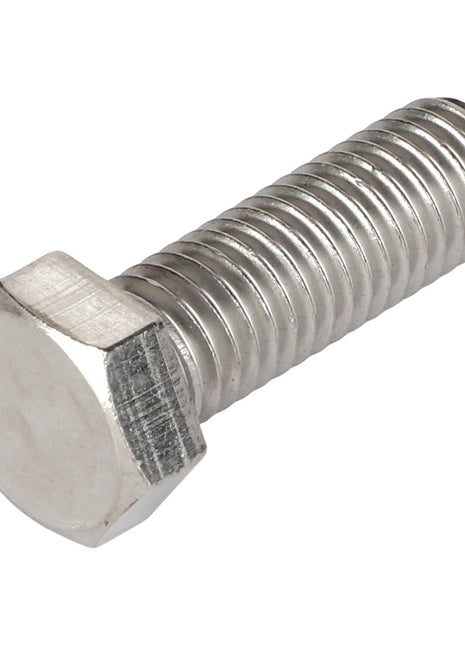 Close-up image of an AGCO Hexagonal Head Bolt (Model: AG562117) featuring a hexagonal head and threaded body, placed against a white background. No current product description information available.