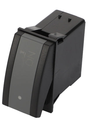 A black rectangular AGCO rocker switch, ACP0536420, with "ON" and "OFF" labels visible, positioned at a slight angle. No further product description information is available.