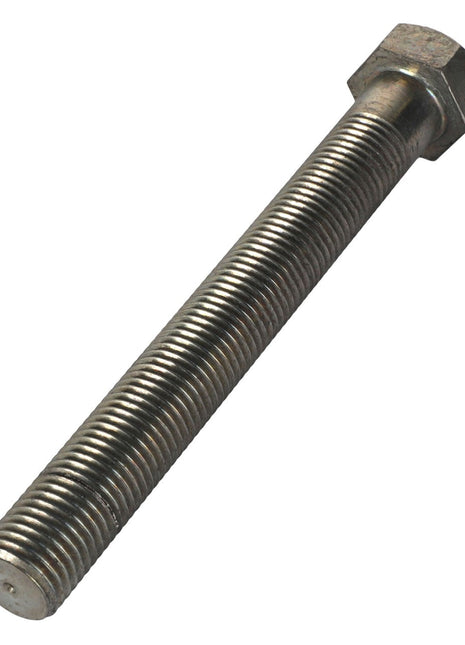 The AGCO SCREW - AL10357810 is a diagonally positioned metallic hex bolt featuring a threaded shaft and a hexagonal head. No current product description information is available.