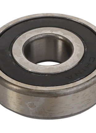 A product named AGCO | DEEP GROOVE BALL BEARING - ACY9102510, it is a metal ball bearing with a circular inner ring and visible outer casing, featuring black seals on both sides. No current product description information is available for this item.