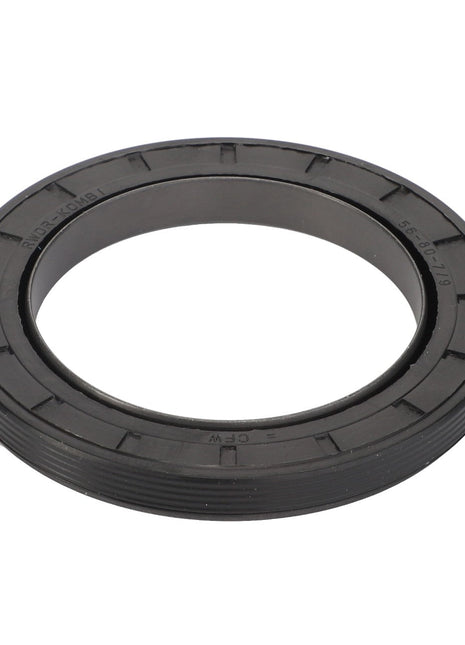 Close-up image of the AGCO Seal - 7000602801, featuring a black rubber exterior with ridges and a smooth interior. Note: No current product description available.