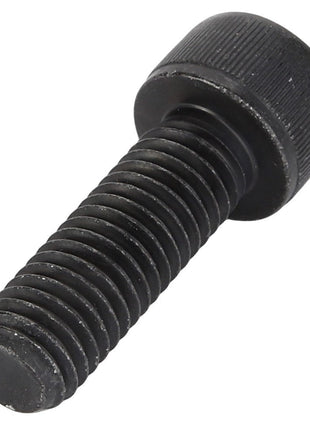 A close-up image of the AGCO Hex Socket Head Capscrew - Acw2431570, a black, metal screw with a threaded body. No current product description information is available.