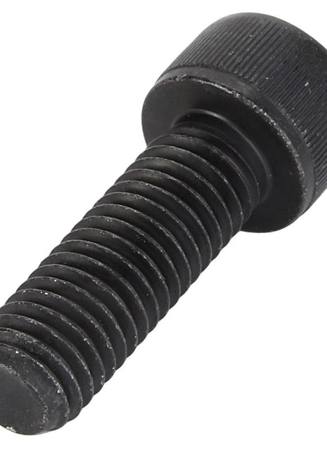 A close-up image of the AGCO Hex Socket Head Capscrew - Acw2431570, a black, metal screw with a threaded body. No current product description information is available.