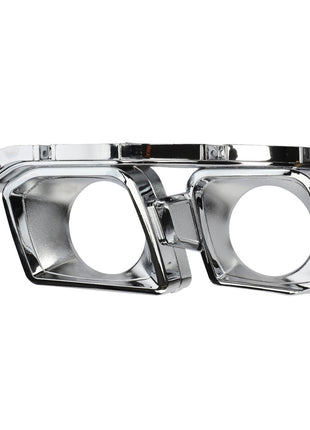 A sleek AGCO Panel (Acp0333760) headlight bezel featuring two meticulously crafted circular openings.