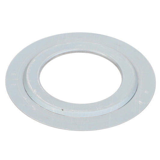 The AGCO Sealing Washer (D45427500), a metallic washer with a circular hole in the center, functions as an essential component in securing bearing components.