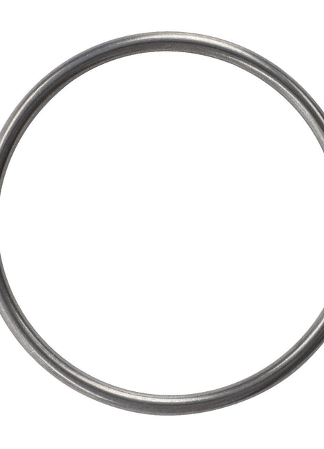 The AGCO | RING - AL5016669 is a circular metal retaining ring featuring an open gap on one side, designed by AGCO for secure and reliable fitment in various applications.