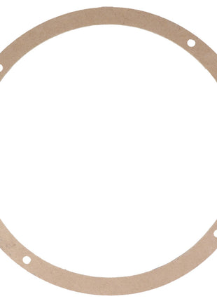 Product Description: The AGCO | GASKET - AG237639 is a circular cardboard ring featuring five small holes evenly spaced along its edge.