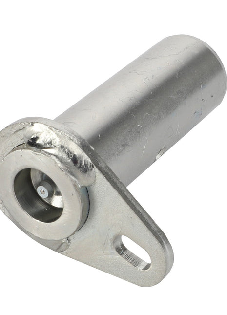 A cylindrical object with a flanged end and mounting hole, known as the AGCO Pin - Al525076.