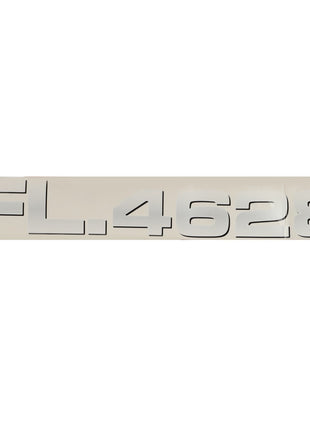 A metallic decal gleams with the text "FL. 4628" on a light background, exuding a sleek and modern aesthetic. This is the AGCO Decal, Model - Acp0298700 from AGCO.