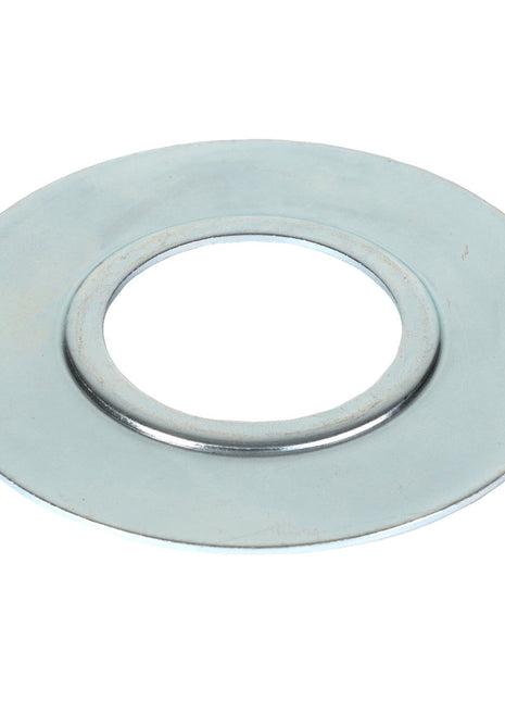 The AGCO Protective Disc - Acp0287500 is a plain, metal washer with a large central hole and a flat, circular shape. Currently, there is no additional product description available.