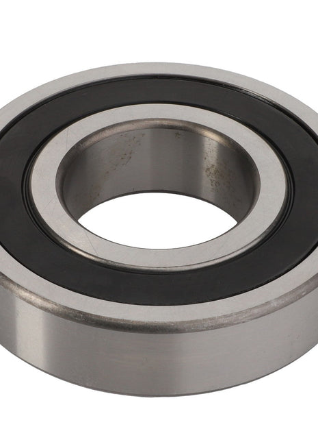 A close-up of the AGCO | DEEP GROOVE BALL BEARING - ACY9102680, highlighting its circular shape and central hole, with an outer metallic ring and an inner black ring. No current product description information is available at this time.