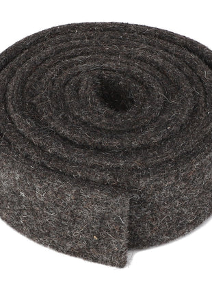 A coiled roll of AGCO | Liner - 8044463 dark grey felt fabric with a cut end visible. No current product description available.