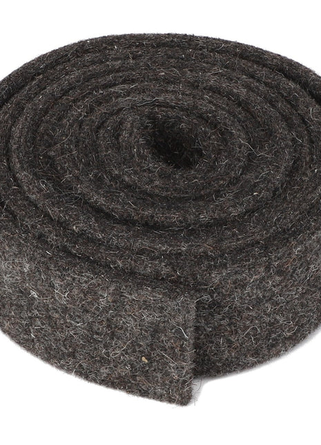 A coiled roll of AGCO | Liner - 8044463 dark grey felt fabric with a cut end visible. No current product description available.