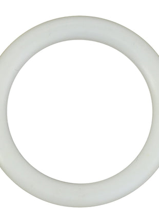 A plain white circular ring, the AGCO | O-Ring - CH146-4350 from AGCO, viewed from above on a white background, exemplifying manufacturing consistency to meet high-performance demands.