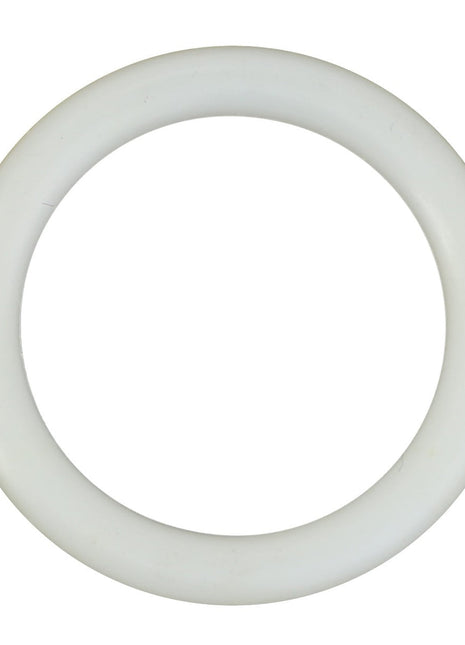 A plain white circular ring, the AGCO | O-Ring - CH146-4350 from AGCO, viewed from above on a white background, exemplifying manufacturing consistency to meet high-performance demands.