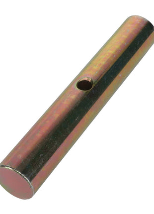 No current product description information is available for the AGCO | SHAFT - BD5883, a cylindrical metal rod with a central hole running through its side, viewed against a white background.