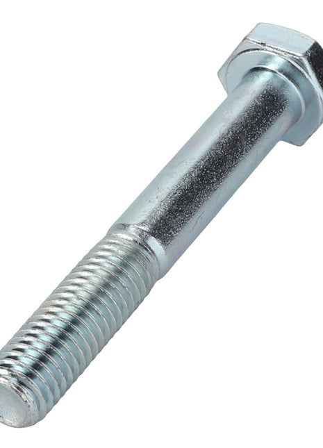 The AGCO | HEXAGONAL HEAD BOLT - 0901-11-07-00 is a hex bolt with a partially threaded shank and a hexagonal head. Further product description information is not currently available.