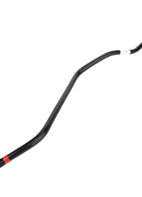 Product Name: AGCO | Def Hose - Acx2436420, by AGCO, is a curved black metal rod with red markings and attachment points on both ends. No further product description information is currently available.