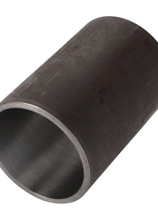 Currently, there is no detailed product description available for the AGCO | Spacer - La320583950. This component is characterized by its cylindrical metal pipe section, which has a hollow interior and a smooth exterior surface with slight rusting.